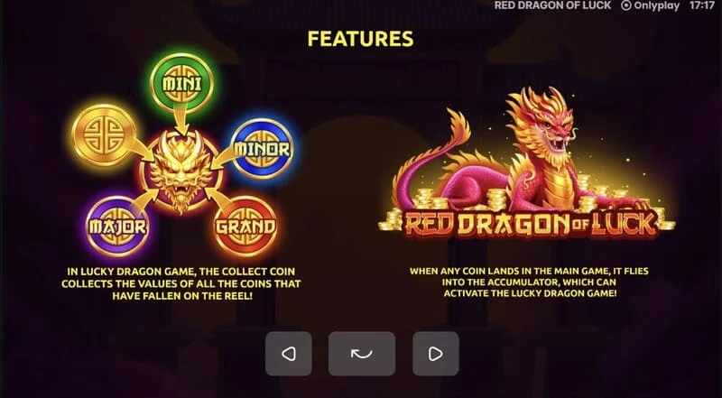 Red Dragon of Luck - Jackpotovi Mini, Minor, Major i Grand